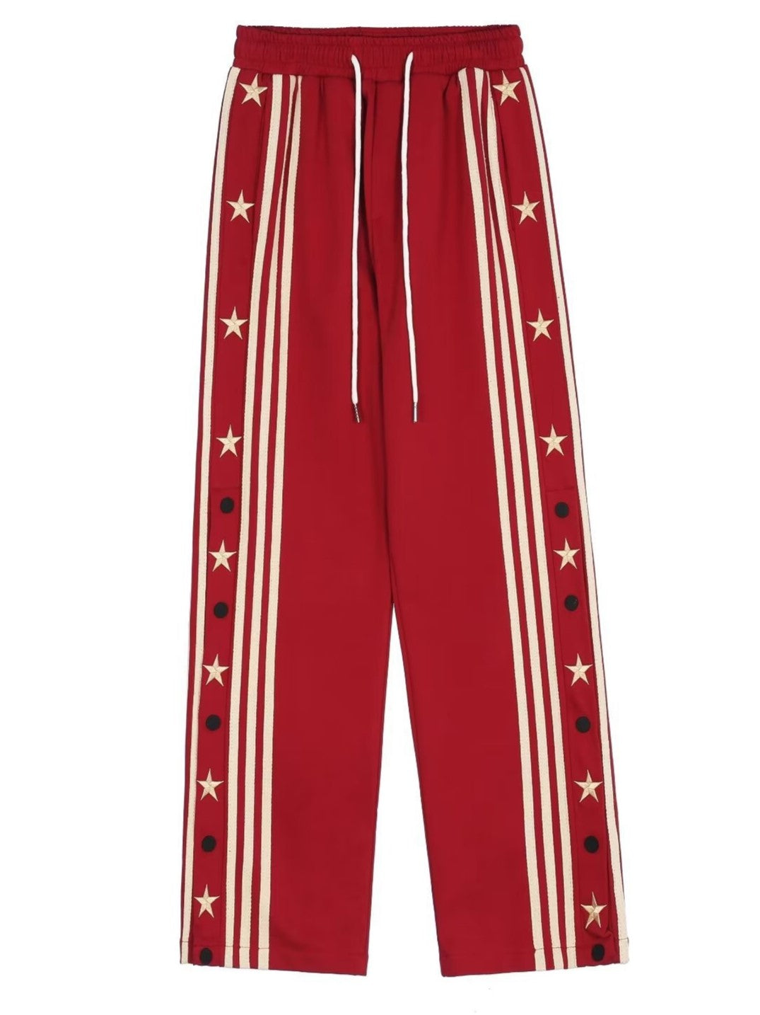 CH5475 Women's red hippie pants