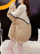 CH5480 Women's Patch Work  Winter Jacket